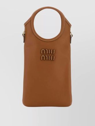 Miu Miu leather phone case