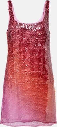 SIMKHAI Miniabito Alayna con paillettes ombré