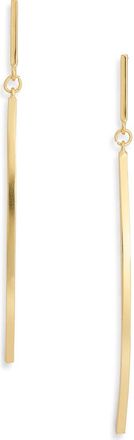 Karine Sultan Double Bar Drop Earrings in Gold at Nordstrom Rack