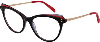 Pucci Cat Eye Acetaat Montuur - Dames - Brillen - Veelkleurig - ONE Size - Accessoires