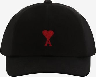 Ami Gabardine-Baseballkappe Red Ami de Coeur