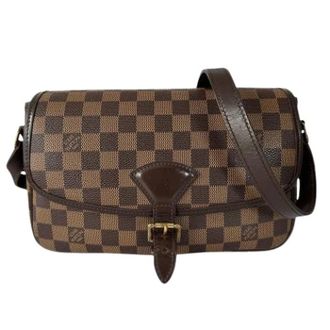 Louis Vuitton Pre-owned Cross Body Bags, female, Brown, Size: ONE SIZE Pre-owned Damier Canvas Cross Body Bag
