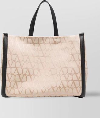 Valentino Garavani logo print tote bag