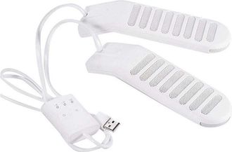 Trade Shop Trade Shop - Asciuga Scarpe Asciugatura Portatile Usb Solette Riscaldabili Calzini Scarponi