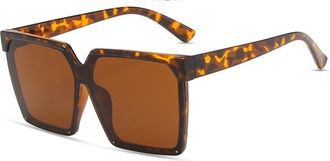 Generic Large Frame Mens Square Sunglasses Commuter Driving Womens Vacation Sun Glasses(Multi-colored)