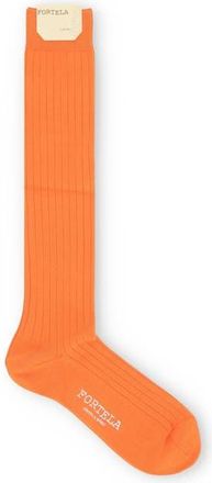 Fortela Filo Di 2Calzini Socks in Orange at Nordstrom, Size One Size Eu