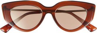 Vince Camuto 47mm Gradient Cat Eye Sunglasses in Brown at Nordstrom Rack