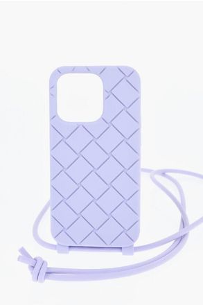 Bottega Veneta Silicone 14 Pro Iphone Case with Neck Strap size Unica