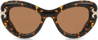 Pucci Emilio Pucci EP0212 52E Womens Sunglasses Tortoiseshell Size 50
