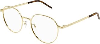 Saint Laurent Brillenmonturen - unisex - Brillen - Geel - 52 MM - Accessoires