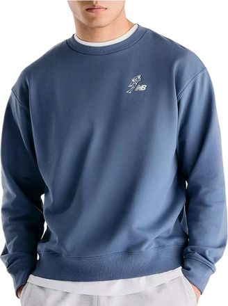 New Balance x Shohei Logo French Terry Crewneck Asia Sizing Vintage Indigo MT6208GKVTI