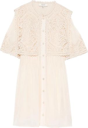 Sea New York Adelina Lace Mini Dress