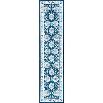 Jonathan Y Designs Cherie French Cottage Area Rug in Navy/ivory at Nordstrom, Size 4Ft 0In X 6Ft 0In