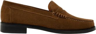 Parall&egrave;le Stanford Loafer - Dames - Loafers - Bruin - 41 EU - Leer - Schoenen