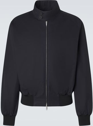 STUDIO NICHOLSON Over cotton-blend bomber jacket