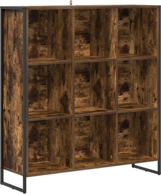 vidaXL Estanter&iacute;a Para Libros Roble Humo 99,5 X 30 X 108,5 Cm Vidaxl