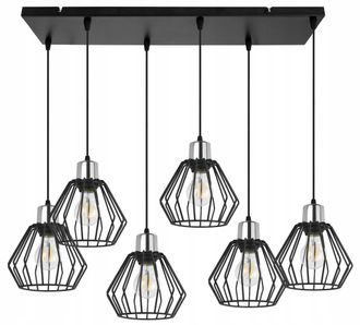 OEM L&aacute;mpara Colgante, L&aacute;mpara De Techo, Pantalla De Alambre, Led