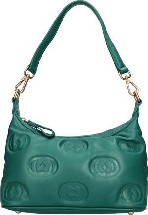 La Carrie Lucine Leren Tas - Dames - Schoudertassen - Groen - ONE Size - Leer - Tassen