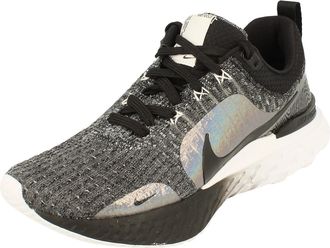 Nike Womens React Infinity Run FK 3 PRM Running Trainers DZ3027 Sneakers Shoes (UK 5 US 7.5 EU 38.5, Black White 001)