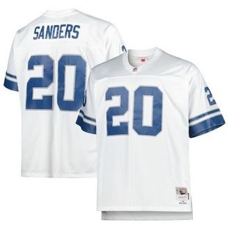Mitchell & Ness Mens Mitchell & Ness Barry Sanders White Detroit Lions Big & Tall 1996 Retired Player Replica Jersey at Nordstrom, Size 4X-Large