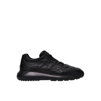 Hogan Interactive 3 Sneakers - Heren - Sneakers - Zwart - 44 1/2 EU - Leer - Schoenen