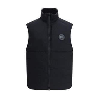 Canada Goose Black Polyamide Sleveless Mens Jacket