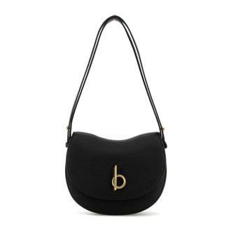 Burberry Shoulder Bags, female, Black, Size: ONE SIZE Small Rocking Horse Shoulder Bag