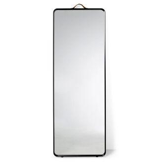 Audo Norm Floor Spiegel, schwarz