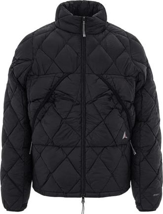 Roa Nuna 800 Fill Power Hooded Down Jacket - Heren - Ski Jassen - Zwart - L - Nylon - Fitness
