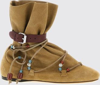 Isabel Marant Stivaletto Letiz Isabel Marant in camoscio con applicazioni