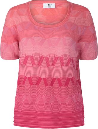 M Missoni Wave-Pattern Knit Sweater