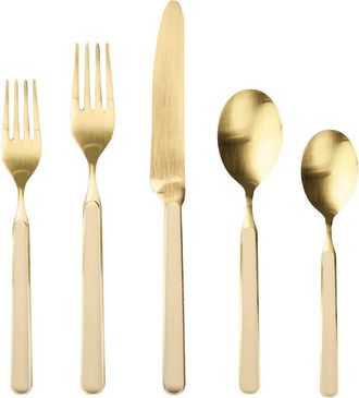 Mepra Fantasia Flatware Set - 20 Pieces in Oatmeal at Nordstrom