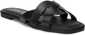 London Rag Dickery Slide Sandal in Black at Nordstrom Rack, Size 6.5