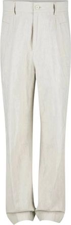 Dries Van Noten Hombre, Pantalones, Blanco, Talla: M