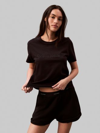 Calvin Klein Underwear T-Shirt CLASSIC 2, Damen, Gr. XL (42/44), schwarz, Jersey, Obermaterial: 100% Baumwolle, CALVIN KLEIN UNDERWEAR, unifarben, Basic normal, Rundhals, Sh