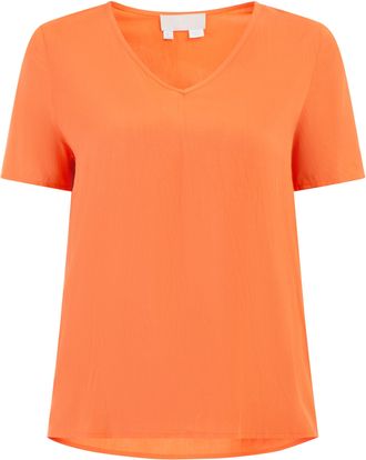 Risa Blouse Dames oranje