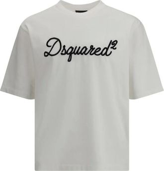 Dsquared2 Uomo, Top, Bianco, XL, new