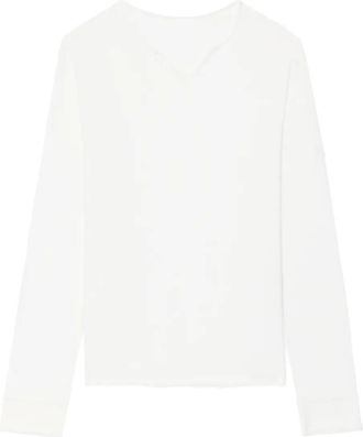 Zadig&Voltaire T-shirt a maniche lunghe - Bianco