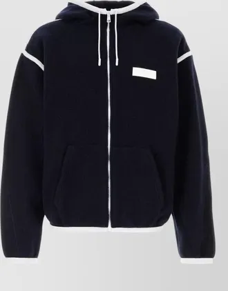 Givenchy wool hooded jacket