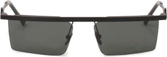 Kazar Randloze zwarte zonnebril - Dames - Zonnebrillen - Zwart - ONE Size - Accessoires