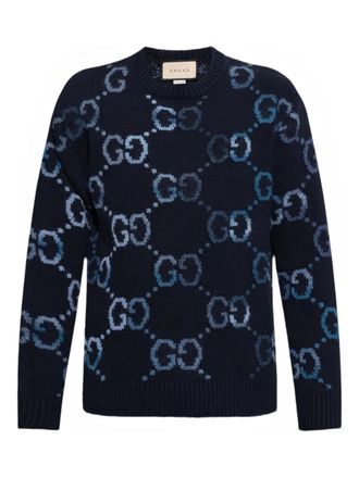 【GUCCI】NECK SWEATSHIRT◆784413XJGP7 Cotton Jersey Sweatshirt Medium Grey | The Webster