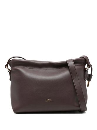 A.P.C. Ninon crossbodytas met trekkoord - Bruin