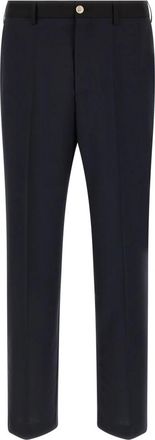 Marni Tropicale Wollen Broek - Heren - Chinos - Blauw - 2XL - Wol - Broeken