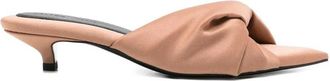 Carven Schoenen Carven - Dames - Muiltjes - Bruin - 36 EU - Leer - Schoenen
