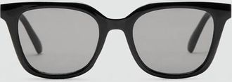 Mango Occhiali da sole montatura quadrata nero - Donna - Taglia unica - MANGO