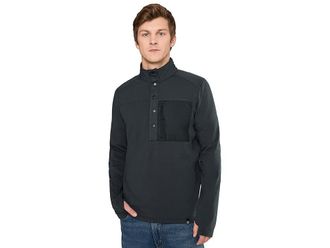 FlyLow Micah Fleece Mens Clothing Black : LG, Fleece/Polyester/Spandex