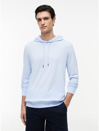 Tommy Hilfiger Mens Lightweight Hoodie T-Shirt - Blue - XXL