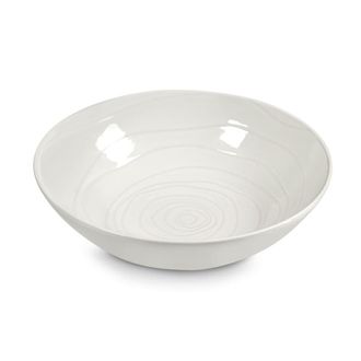 Medard De Noblat Plato de ensalada & pasta (x6) Gres Blanco