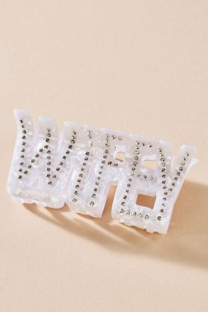 Untamed Petals Wifey Hair Claw Clip