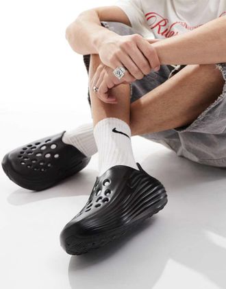 Nike ReactX - Sliders nere-Nero